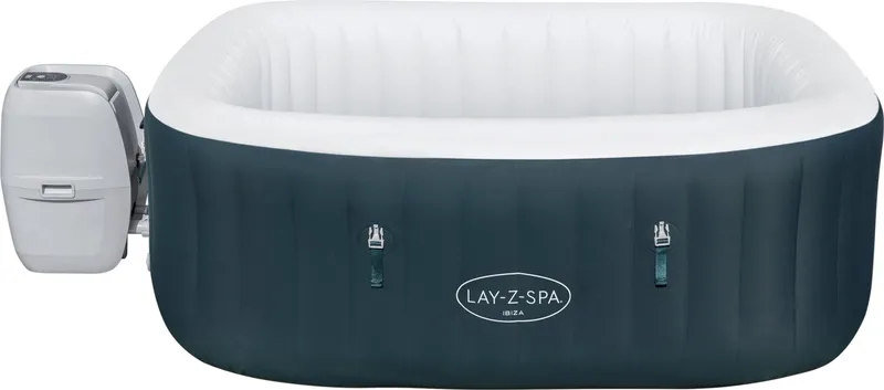 Lay-Z-Spa aufblasbarer Whirlpool Whirlpool LAY-Z-SPA® Ibiza AirJet 180 x 180 x 66 cm - 4 Personen.