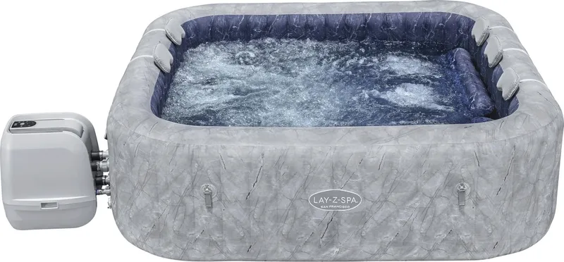 Lay-Z-Spa aufblasbarer Whirlpool Energiespar LAY-Z-SPA® San Francisco HydroJet Pro 230 x 230 x 71 cm - 7 Personen.