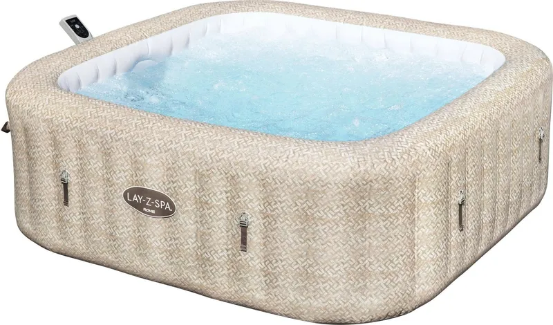 Lay-Z-Spa aufblasbarer Whirlpool Whirlpool LAY-Z-SPA® Rome AirJet 201 x 201 x 71 cm - 7 Personen.