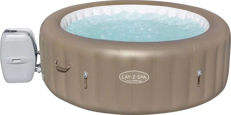 Lay-Z-Spa aufblasbarer Whirlpool Whirlpool LAY-Z-SPA® Palm Springs AirJet Ø 196 x 71 cm - 6 Personen.
