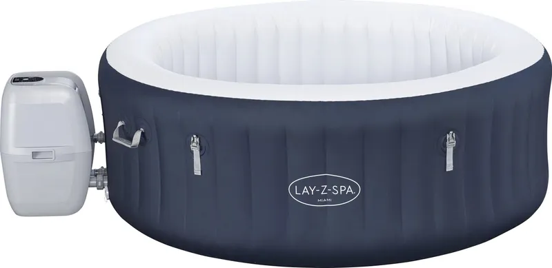Lay-Z-Spa aufblasbarer Whirlpool Whirlpool LAY-Z-SPA® Miami AirJet Ø 180 x 66 cm - 4 Personen.